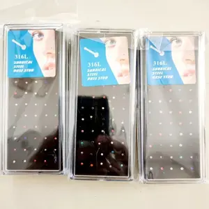 Anting Nosetrill Permata Bahan Titanium Premium Harga Per/pcs Anting .