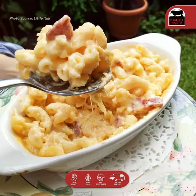 Mac and Cheese Southern Baked Little Itali Ready To Eat Healthy Wagyu 1