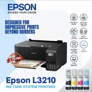 Printer Epson L3210 print scan copy multifungsi TINTA ASLI