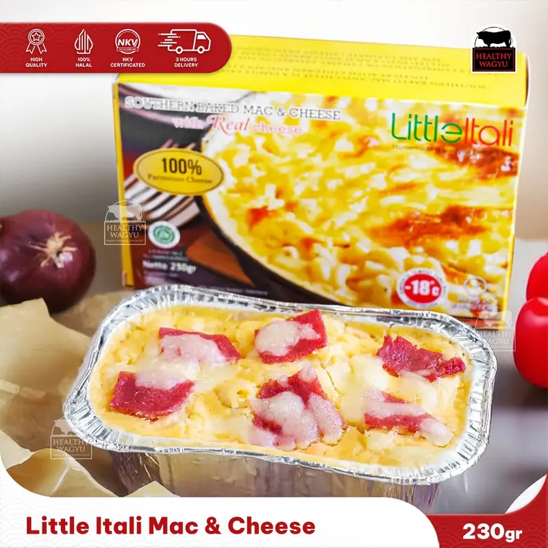 Mac and Cheese Southern Baked Little Itali Ready To Eat Healthy Wagyu 0