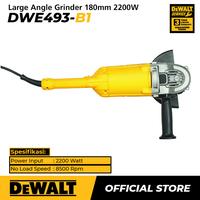 Gambar Dewalt Large Angle Grinder / Gerinda Tangan Listrik 180mm 2200Watt DWE493 dari Dewalt ID Kota Administrasi Jakarta Barat 2 Tokopedia