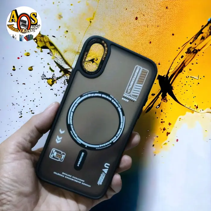 Magsafe Case iPhone Xr / Xs Max Hard Softcase MagSafe Artificial Terbaru Bahan Berkualitas