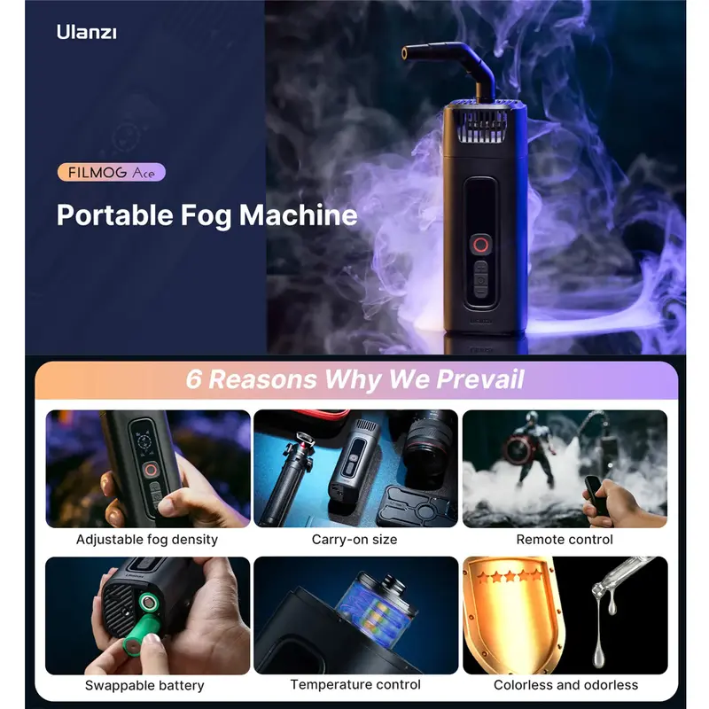 Ulanzi FM01 FILMOG Ace Portable Fog Machine 1