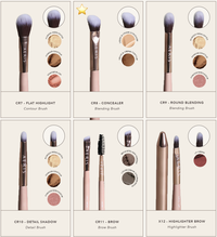 Gambar AERIS BEAUTÉ The Coral 2.0 (12 pcs Face & Eye Brush Set) dari Glow Kit Store Kota Administrasi Jakarta Barat 3 Tokopedia