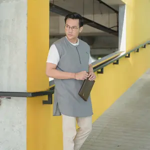 Ahsan Muslim Wear | Rompi Sholat Pria | Ukuran M L XL | Best Seller