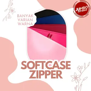 Tas Laptop Resleting/Softcase/Cover Zipper 13 14 15 Inch