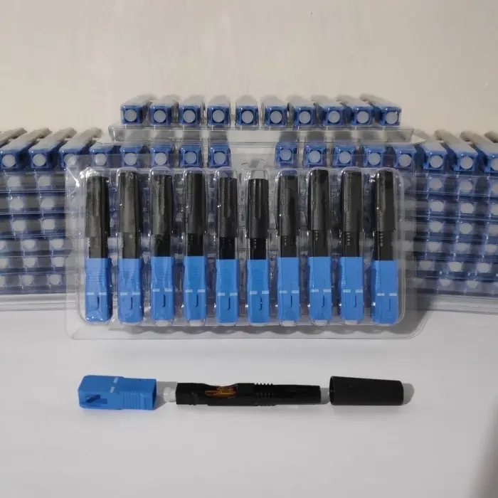 10 Pcs Fast Konektor SC UPC Fiber Optik 1