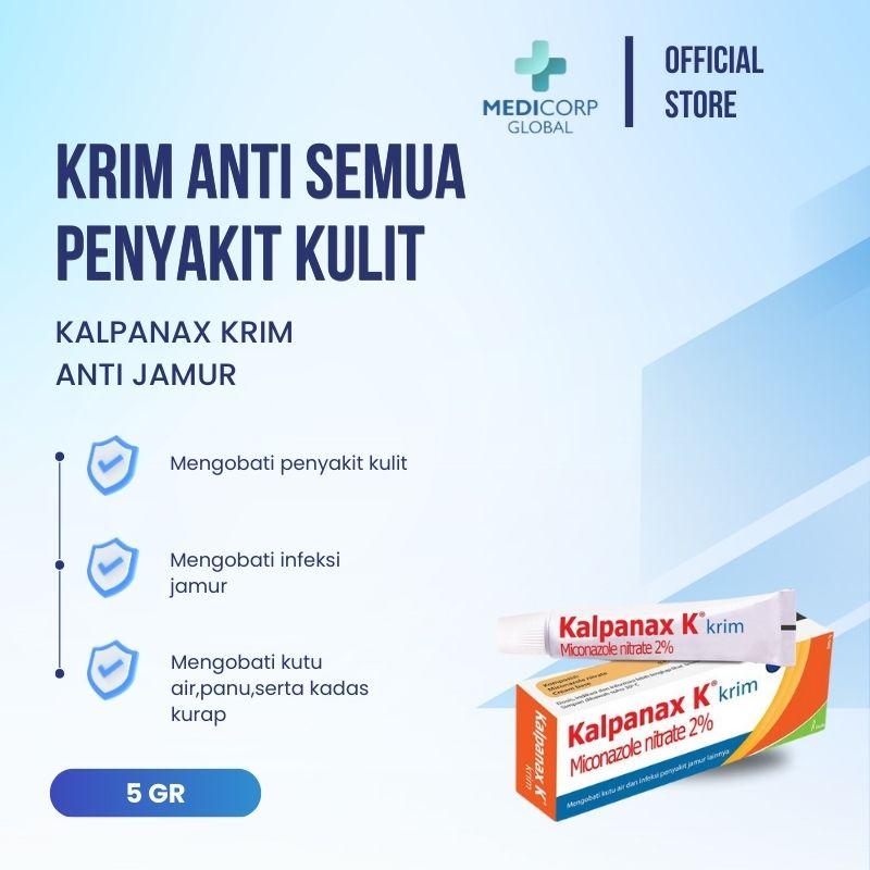 Kalpanax cream salep anti jamur gatal panu kadas kurap kutu air 5 gr