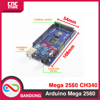 Jual ARDUINO MEGA 2560 R3 CH340 COMPATIBLE BOARD + USB CABLE - Kota ...