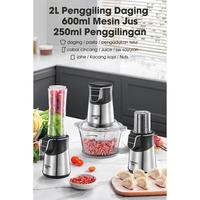 Gambar SAMONO Magic Chopper Daging Blender Multifungsi 5 in 1 Multi Food Chopper Low Watt SW-CS400 dari MiFun Living Kota Denpasar 3 Tokopedia