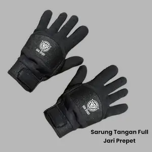 Sarung Tangan Motor Full Jari Kain Pria Wanita Sablon Han Sport