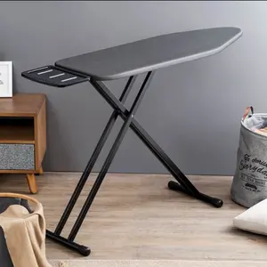 Stora 145x38x91 Cm Meja Setrika Lipat Square Tube - Hitam