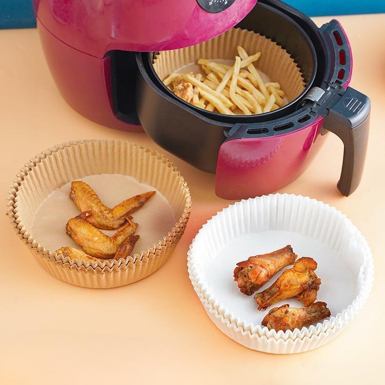 DOS Air Fryer Paper 50 Pcs Anti Lengket 16cm Kertas Alas Airfryer 7