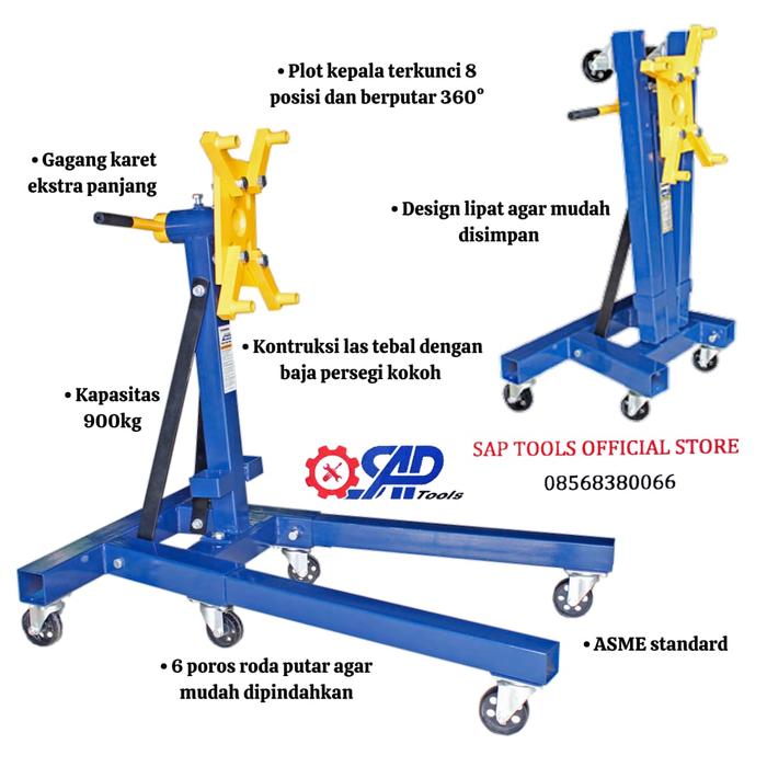 Jual engine stand 900kg dudukan mesin 2000lbs - Jakarta Barat ...