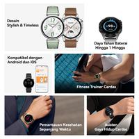 Gambar HUAWEI WATCH GT 4 Smartwatch | 41mm Green | Fashionable dari Huawei Indonesia Kota Tangerang 2 Tokopedia