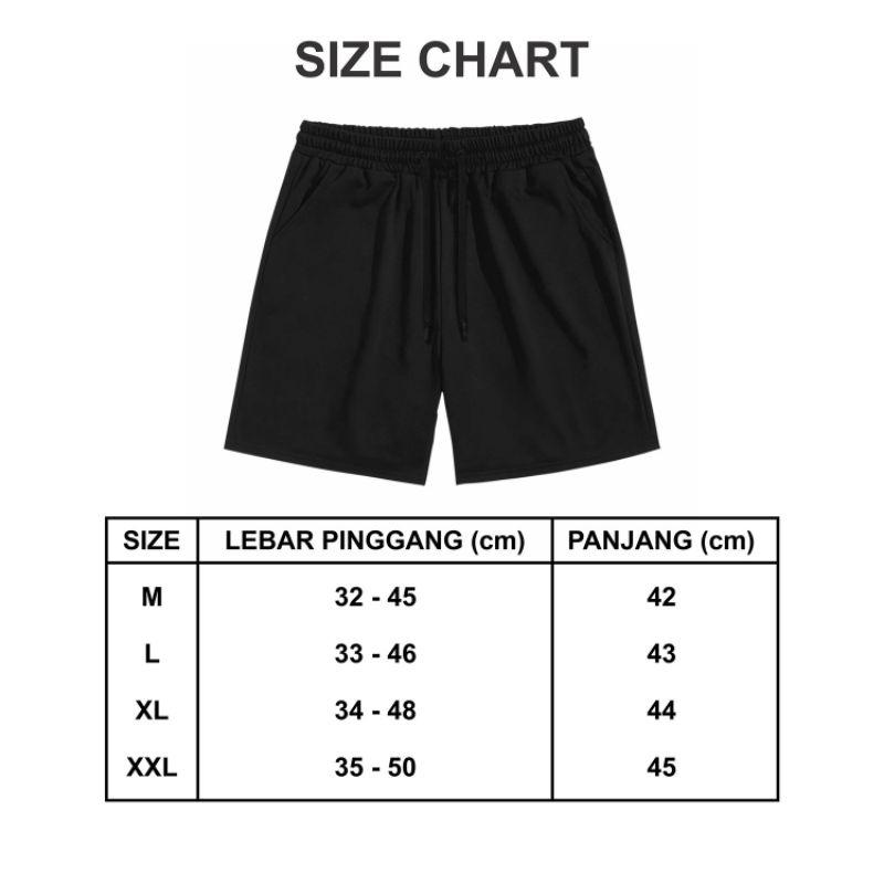 Celana Pendek Pria Boardshort Sort Pants - Hitam Beige Army - Prayerfaith 5