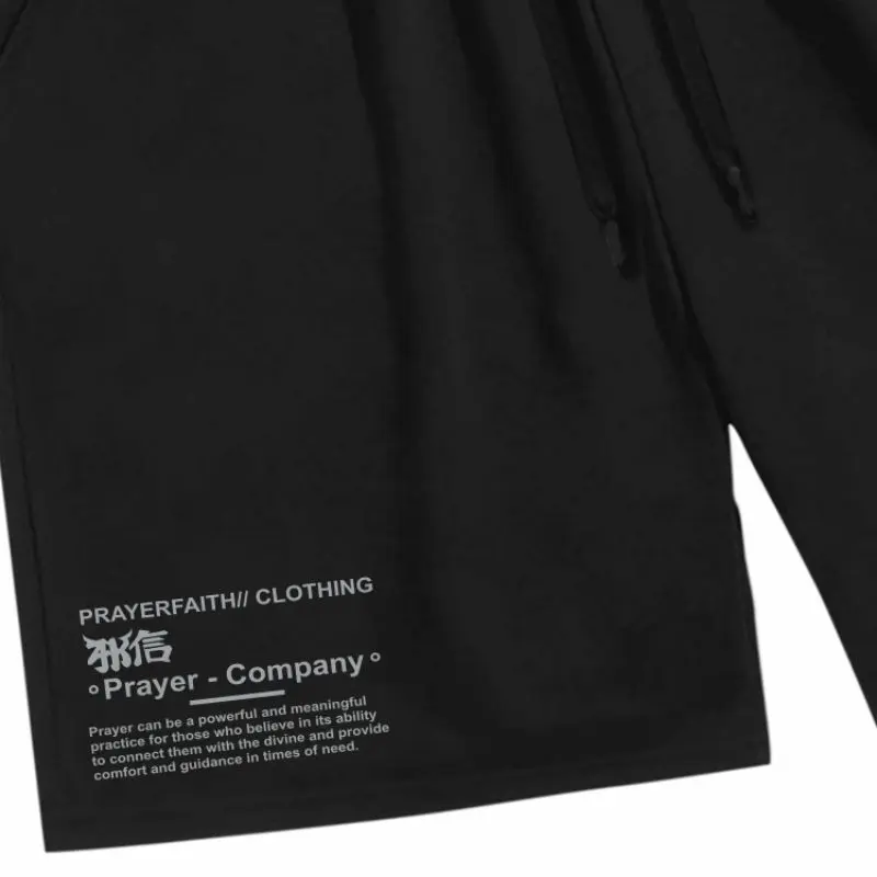 Celana Pendek Pria Boardshort Sort Pants - Hitam Beige Army - Prayerfaith 1