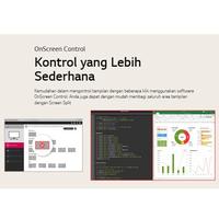 Gambar MONITOR LG 24U411A-B - 23.8 FHD 1920 x 1080 IPS 99% sRGB 16.7M 250d/m2 120Hz DAS VGA HDMI 1THN BLACK dari Naga Mas Computer Poins Kota Administrasi Jakarta Selatan 2 Tokopedia