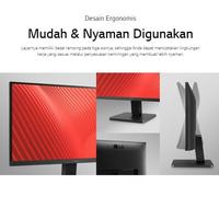 Gambar MONITOR LG 24U411A-B - 23.8 FHD 1920 x 1080 IPS 99% sRGB 16.7M 250d/m2 120Hz DAS VGA HDMI 1THN BLACK dari Naga Mas Computer Poins Kota Administrasi Jakarta Selatan 3 Tokopedia