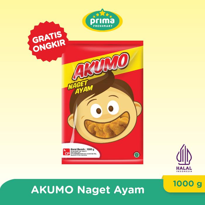 Gambar Akumo Chicken Nugget 1 Kg dari Prima Mart ID Kota Administrasi Jakarta Utara Tokopedia