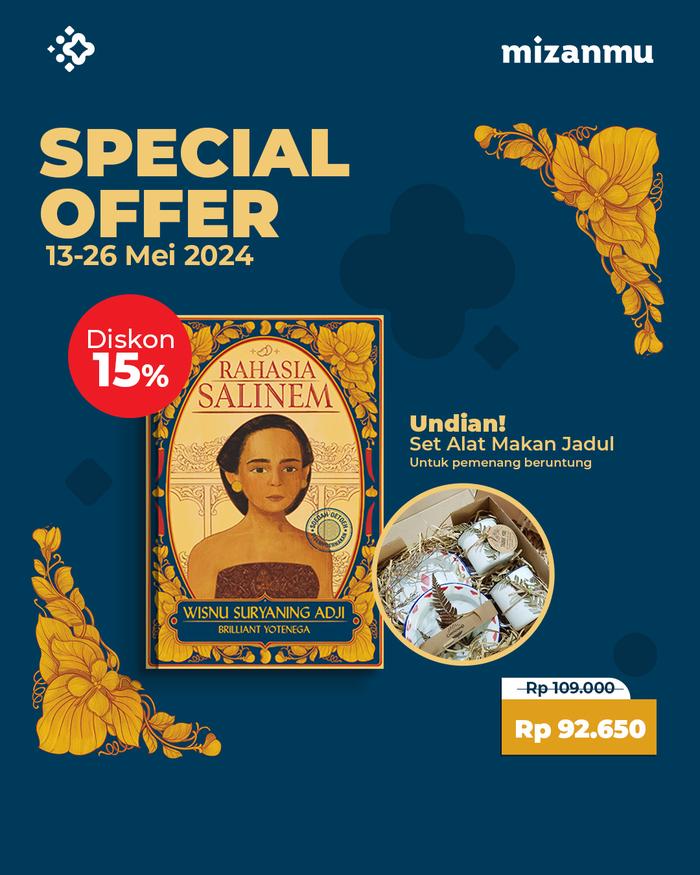 Gambar Buku Novel Rahasia Salinem - Mizanmu - Wisnu Suryaning Adji - Bumifiksi dari bumifiksijakarta Jakarta Selatan Tokopedia
