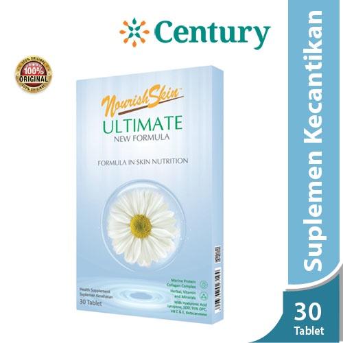 Nourish Skin Ultimate New Formula 30 Tablet/Suplemen Kecantikan/SUplemen Kulit