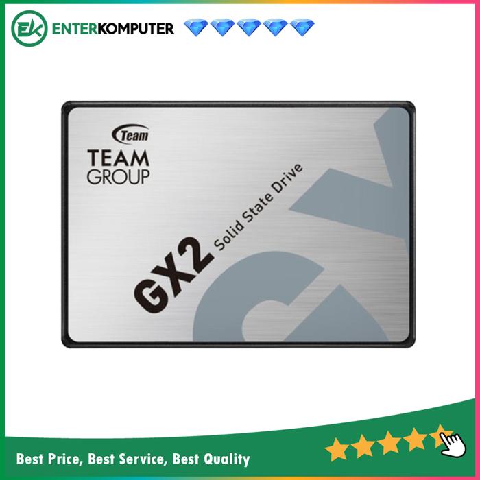 Gambar SSD Team GX2 2TB SATA 3 - T253X2002T0C101 dari Enter Komputer Official Kota Administrasi Jakarta Pusat Tokopedia