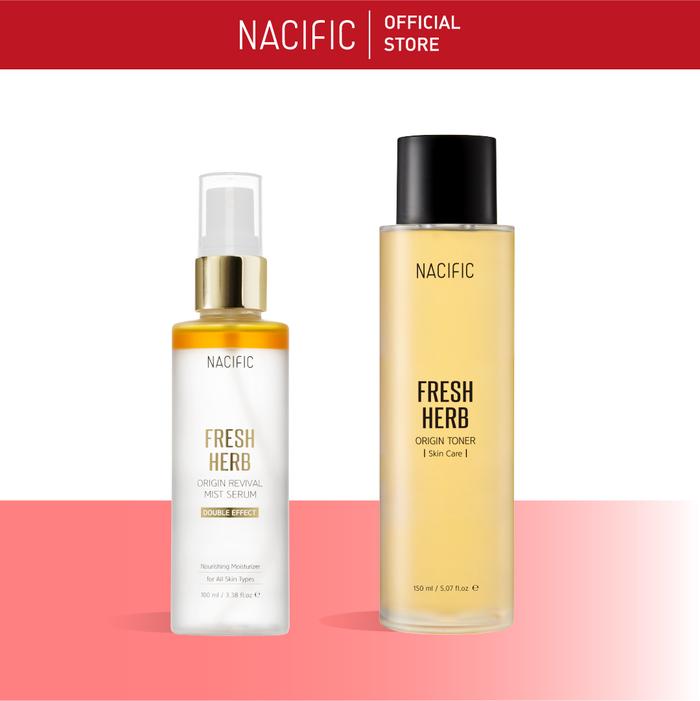 Gambar Nacific SET Origin Revival Mist 100 ml+ Toner Fresh Herb 150 ml dari NACIFIC Official Store Kota Administrasi Jakarta Timur Tokopedia