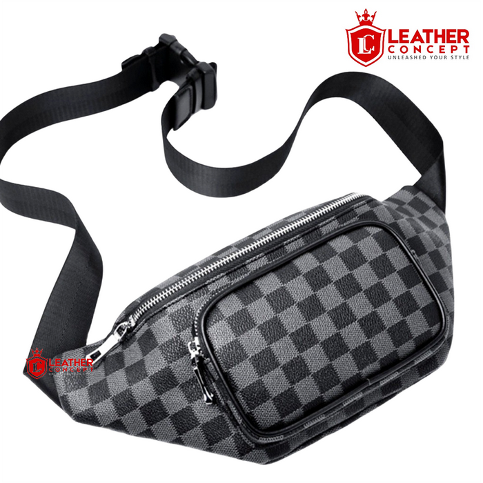 Gambar Waist Bag Tas Bahu Tas Dada Tas Kulit Pria MEMPHIS dari Leather Concept Kota Tangerang Tokopedia
