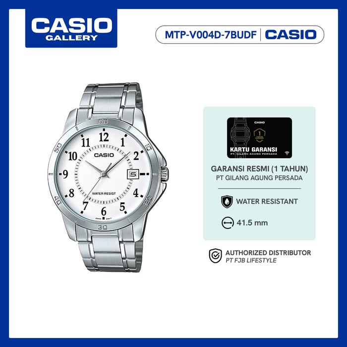 Gambar Casio Jam Tangan Analog Pria MTP-V004D-7BUDF dari Casio Gallery Indonesia Kota Administrasi Jakarta Pusat Tokopedia