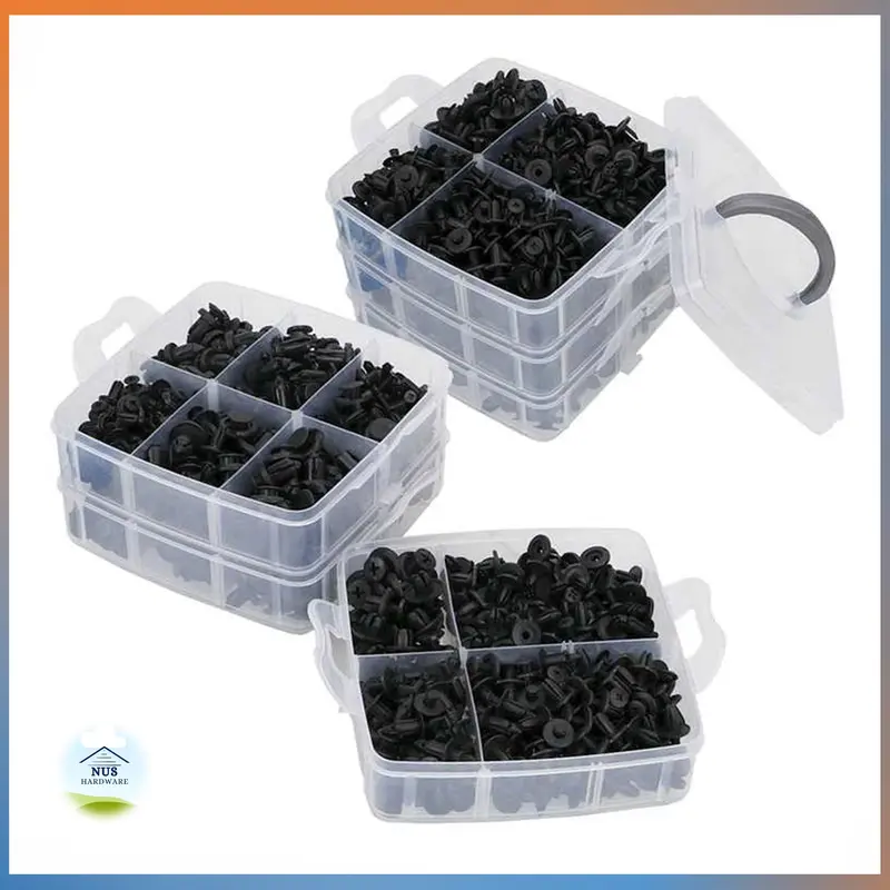 Baut Rivet Mobil Universal Car Pin Fasteners Clip 620 PCS 1