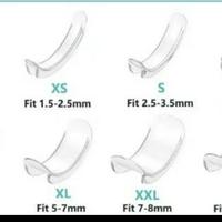 Gambar Sizes Silicone Invisible Clear - Ring Size Adjuster - pengecil cincin - XS dari joselly home Kota Administrasi Jakarta Barat 5 Tokopedia