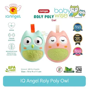 IQ Angel Roly Poly Owl - Mainan Edukasi Bayi