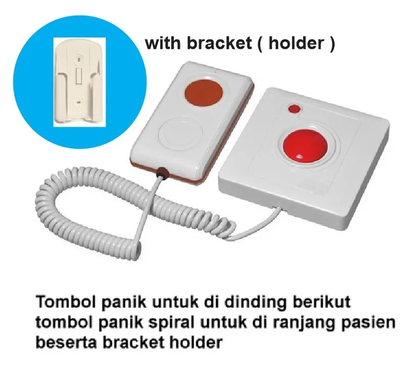 Wireless Emergency Panic Call Button For Elderly - Meeyi Y-SW2-G33 2