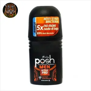 posh men deodorant roll on 50 ml aktive pro anti ferspiran aktif fro