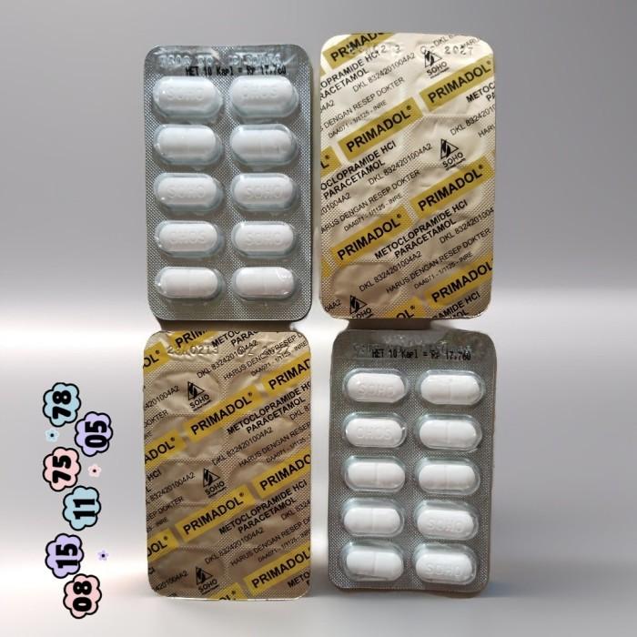 Obat Untuk Pereda Nyeri, Pusing, Demam, Sakit Gigi Dll - PRIMAD0L
