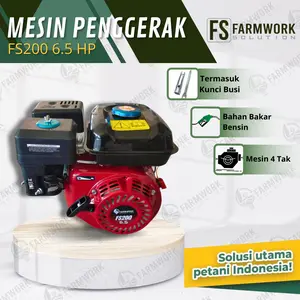 Mesin Penggerak Bensin FS200 6.5 HP / Gasoline Engine FS200 6.5 HP
