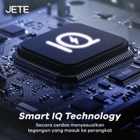 Gambar JETE E11 2 Output PD Type C Charger Hp GaN Fast Charger 45 Watt - Garansi 2 Tahun - White dari Doran Gadget Official Kota Administrasi Jakarta Pusat 5 Tokopedia