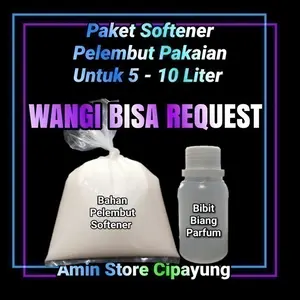 Paket Softener FLOWER BABY Pelembut Pewangi Pakaian Sekali Bilas Untuk 5 - 10 Liter