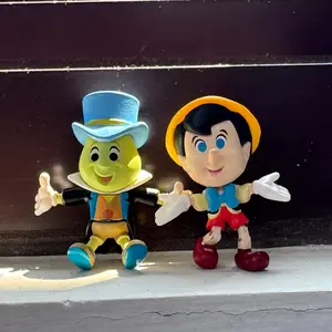 DISNEY 100 PINOCCHIO & JIMINY CRICKET Mini Figure BUNDLE SET Cow Play Cow Moo CPCM - Disney 100 Celebration Collection