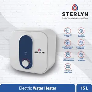 WATER HEATER LISTRIK STERLYN ORIGINAL 15 LITER ELECTRIC WATER HEATER