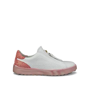 Sepatu Golf Women Ecco Tray Bright Wht Original
