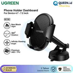 UGREEN Car Holder Phone Stand HP Mobil Dashboard Kaca Suction - 60196