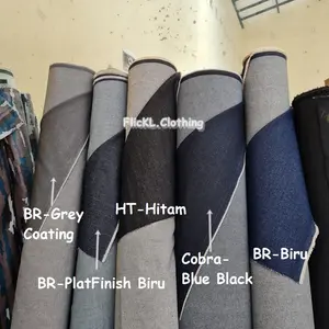 Bahan Kain Jeans Non Stretch Denim Tidak Melar Jeans Tidak Melar Raw Mentah Tidak Melar Non Stretch