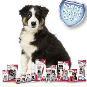 Beaphar Toothbrush & Toothpaste for Puppies 12476 SIKAT GIGI DAN ODOL SET UNTUK ANAK ANJING