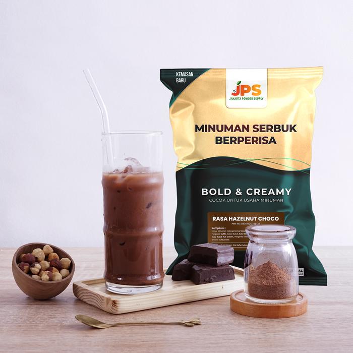 Gambar Bubuk Minuman Hazelnut Choco Plain Powder JPS Tanpa Gula dari Jakarta Powder Supply Kota Tangerang Tokopedia