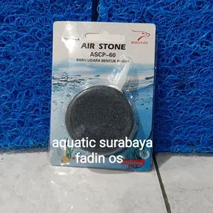 Yamano Asc 60 Airstone air stone batu aerator bulat pipih 6 cm
