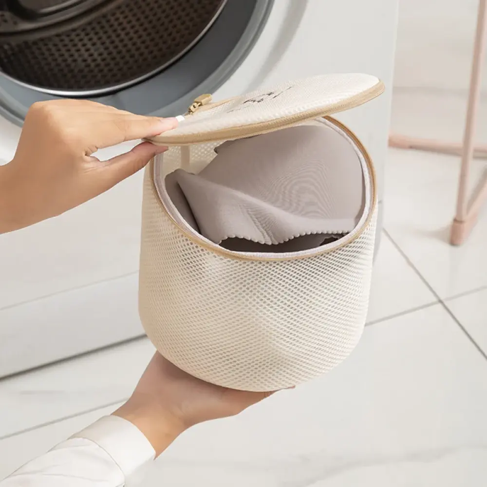 Jaring Laundry Tas Laundry Zipper Washing Bag Underwear Laundry Net