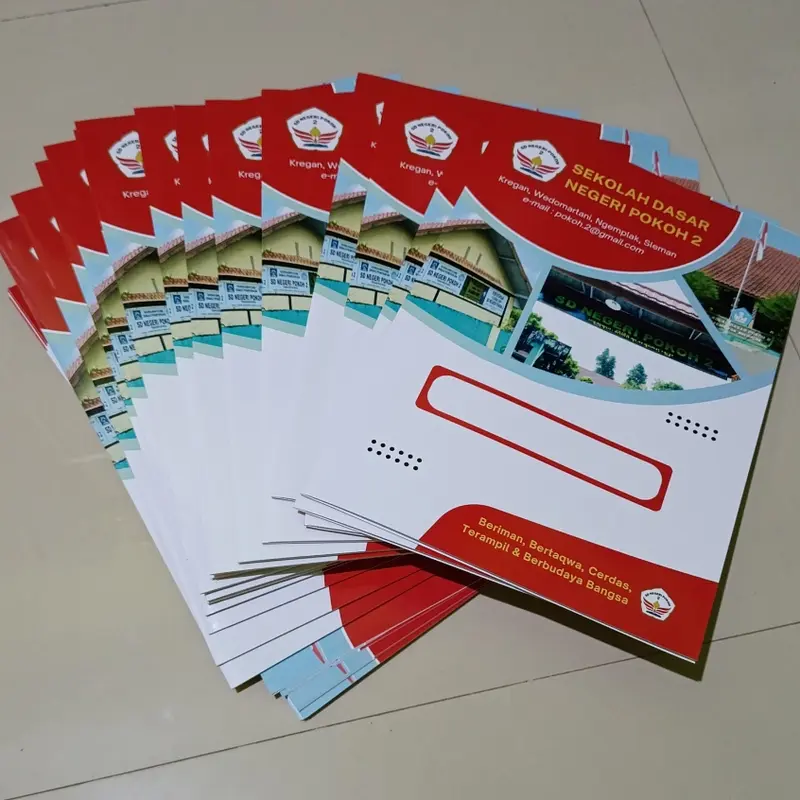 Cetak Stopmap Map Dokumen Folder A4 F4 Folio Custom Laminasi 0