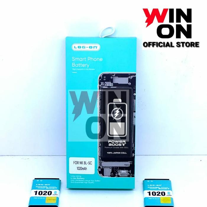 Gambar WIN ON - BATERAI NOKIA BL-5C - 3650 1100 7610 N70 N71 N72 LOG ON dari WIN ON INDONESIA Kota Administrasi Jakarta Utara Tokopedia